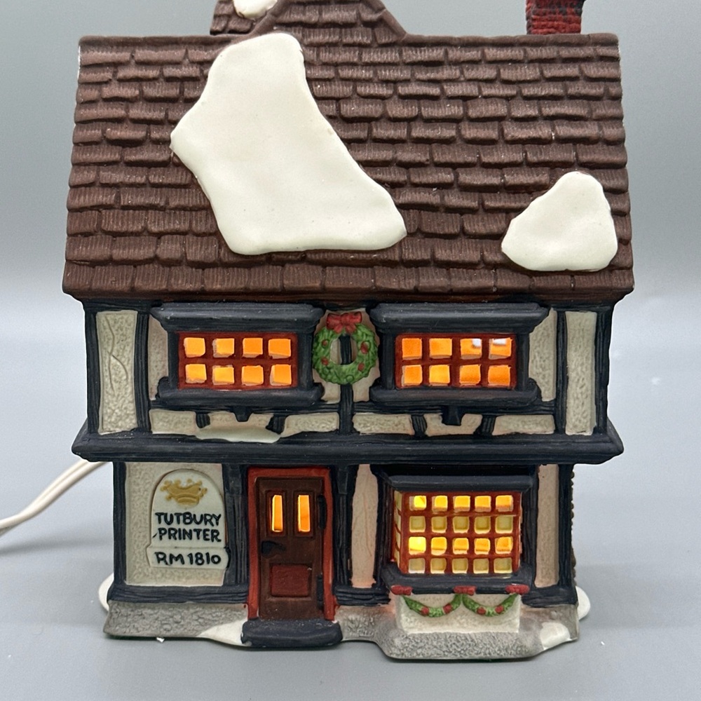 Dickens’ Village “Tutbury Printer”